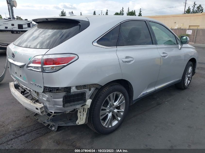 2013 LEXUS RX 450H JTJZB1BA4D2409591