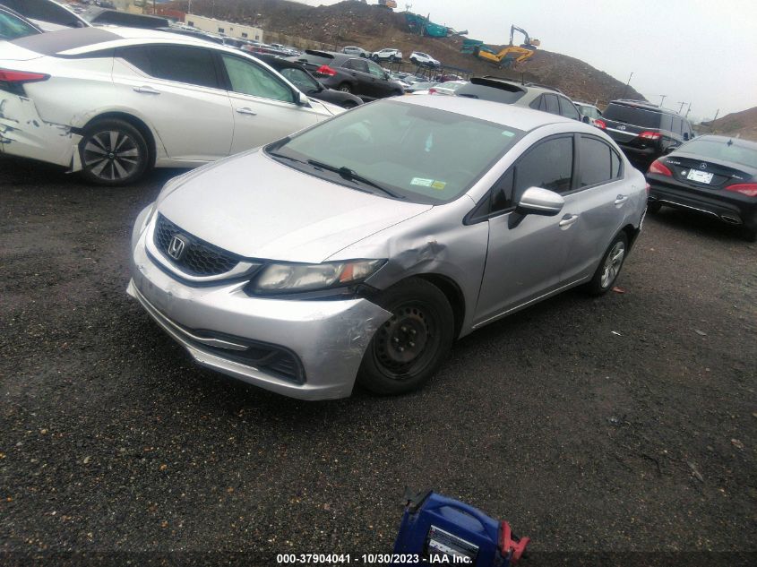 2014 HONDA CIVIC SEDAN LX - 19XFB2F59EE270426