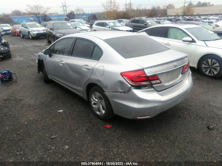 2014 HONDA CIVIC SEDAN LX - 19XFB2F59EE270426