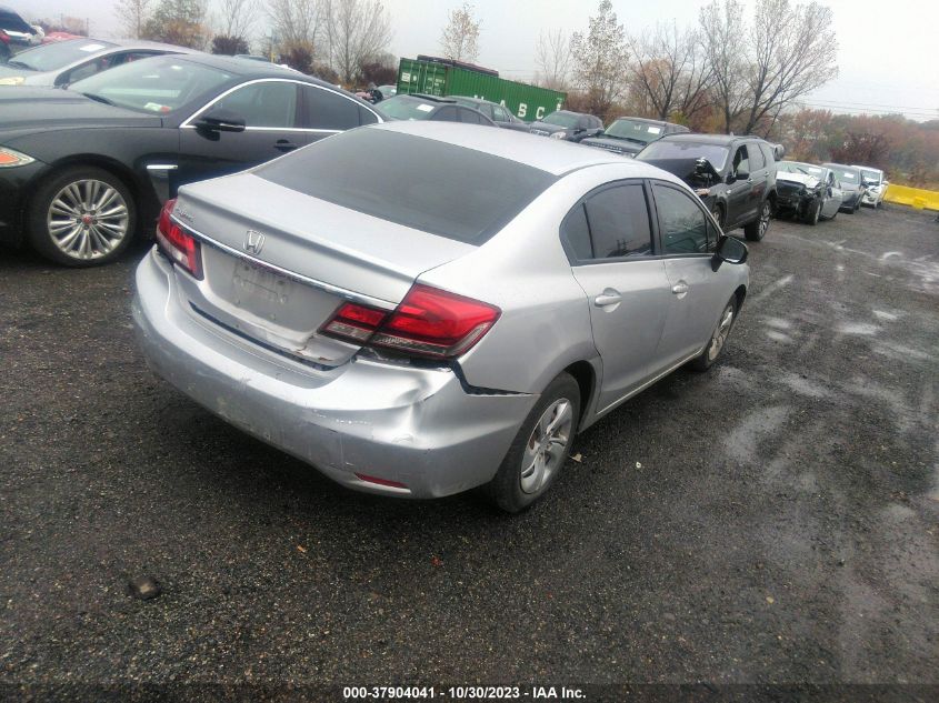 2014 HONDA CIVIC SEDAN LX - 19XFB2F59EE270426
