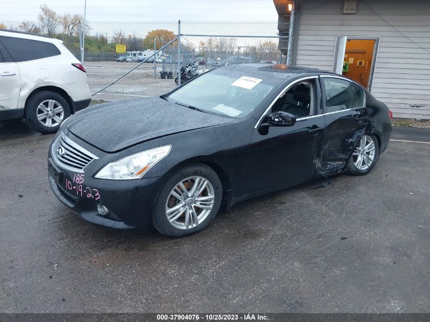 2013 INFINITI G37X - JN1CV6AR2DM769986