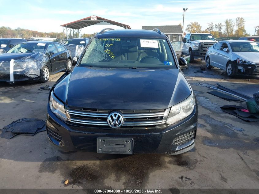 2016 VOLKSWAGEN TIGUAN S - WVGBV7AX0GW009234