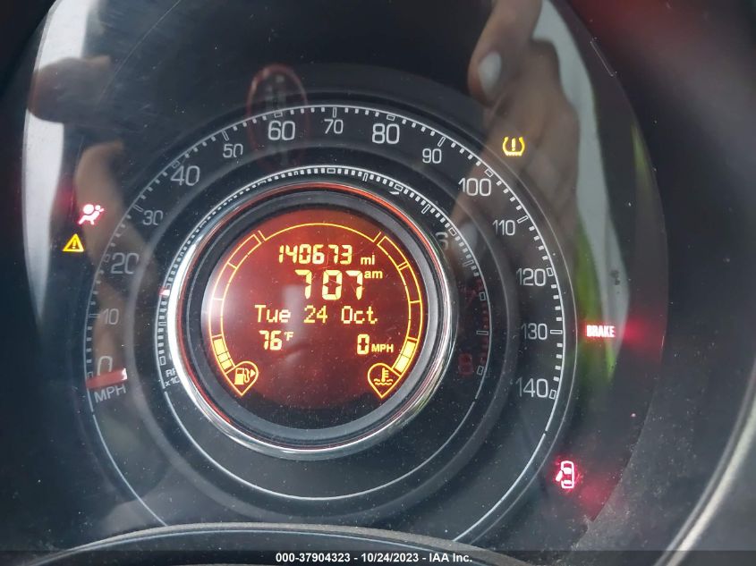 2013 FIAT 500 TURBO - 3C3CFFHH0DT543273