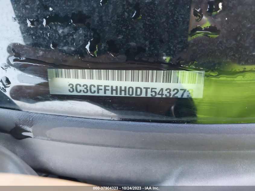 2013 FIAT 500 TURBO - 3C3CFFHH0DT543273