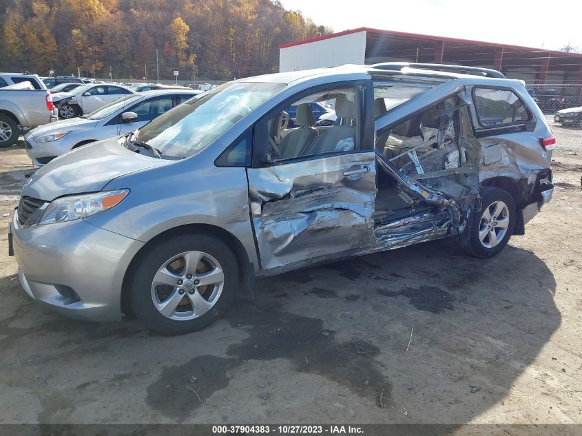 2014 TOYOTA SIENNA LE - 5TDKK3DC4ES518691