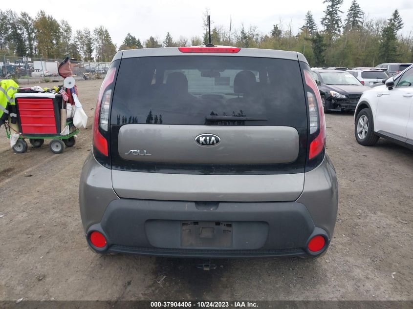 2015 KIA SOUL BASE - KNDJN2A26F7200575
