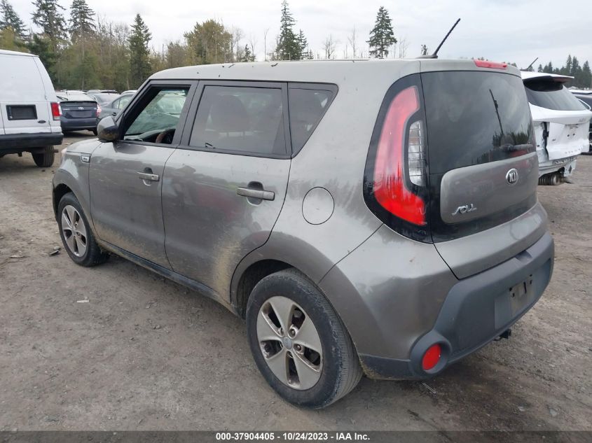 2015 KIA SOUL BASE - KNDJN2A26F7200575