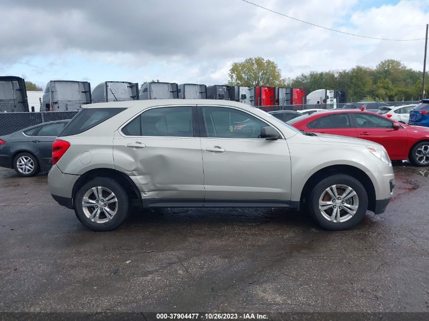 2014 CHEVROLET EQUINOX LS - 2GNALAEK9E6311279