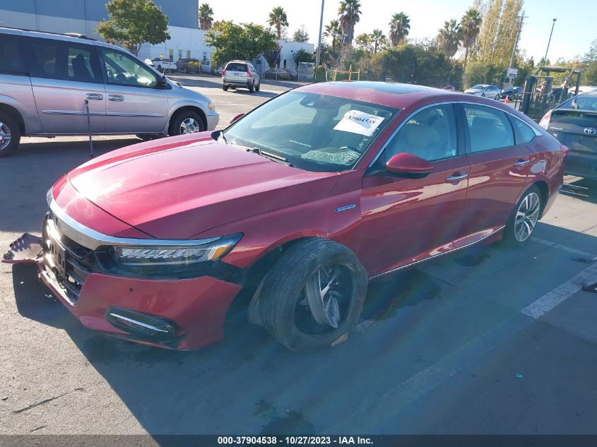 VIN 1HGCV3F90JA006397 2018 HONDA ACCORD HYBRID TOURING