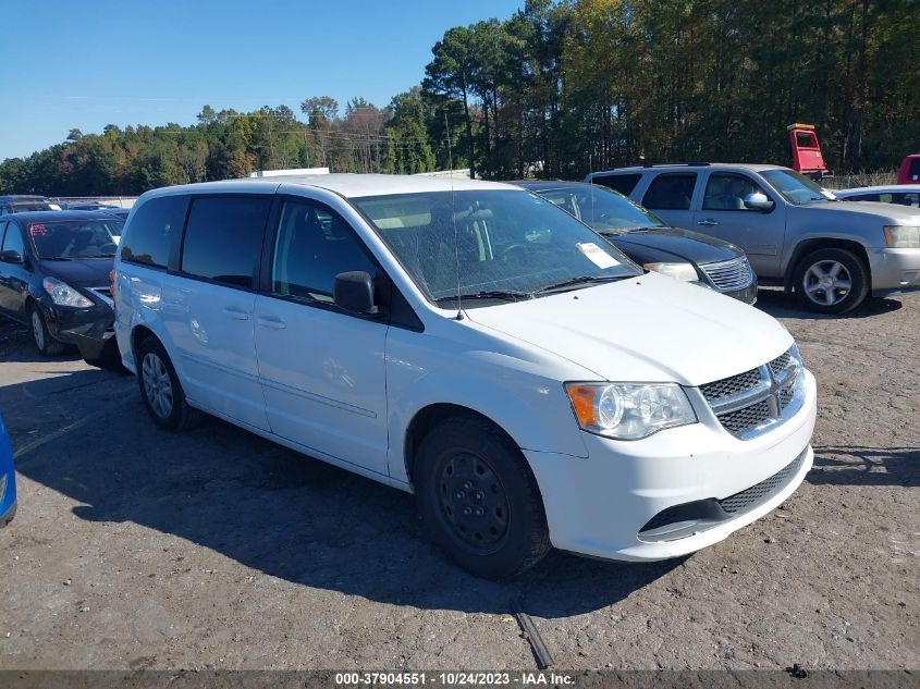 2016 DODGE GRAND CARAVAN SE - 2C4RDGBG3GR342900