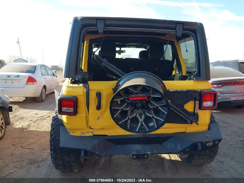 2018 JEEP WRANGLER UNLIMITED RUBICON - 1C4HJXFG8JW284165