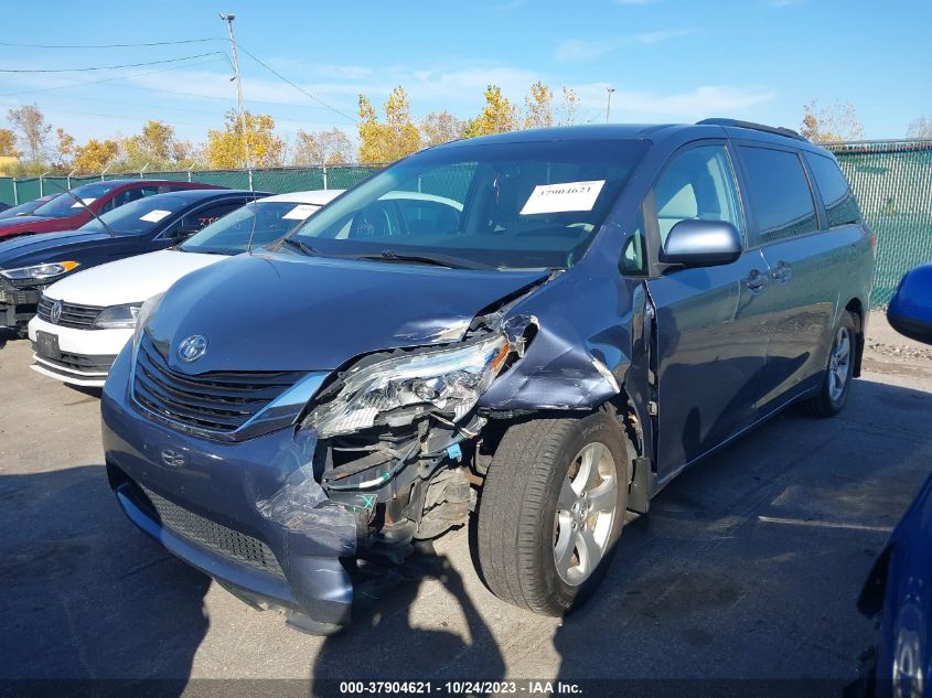 2014 TOYOTA SIENNA LE - 5TDKK3DC8ES467664