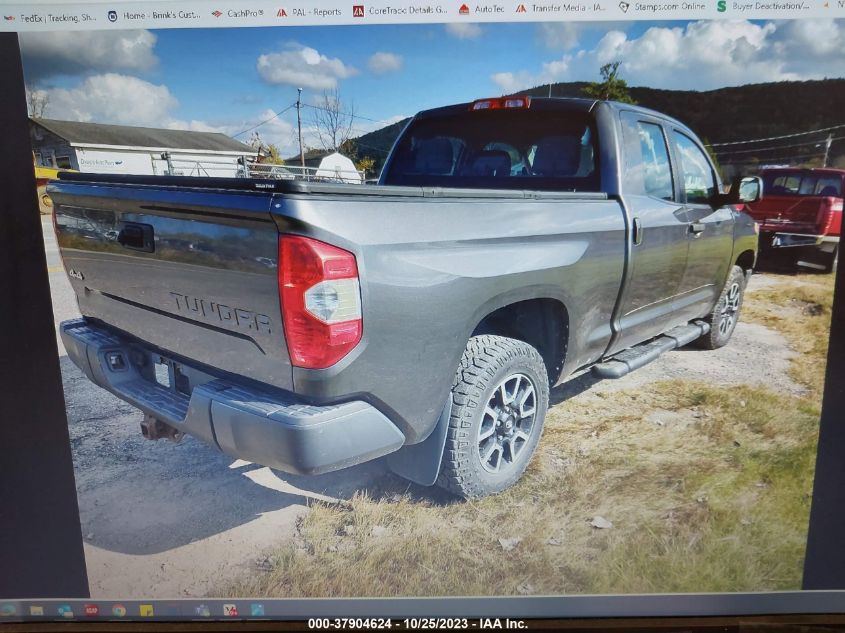 2014 TOYOTA TUNDRA 4WD TRUCK SR/SR5 - 5TFUM5F16EX055487