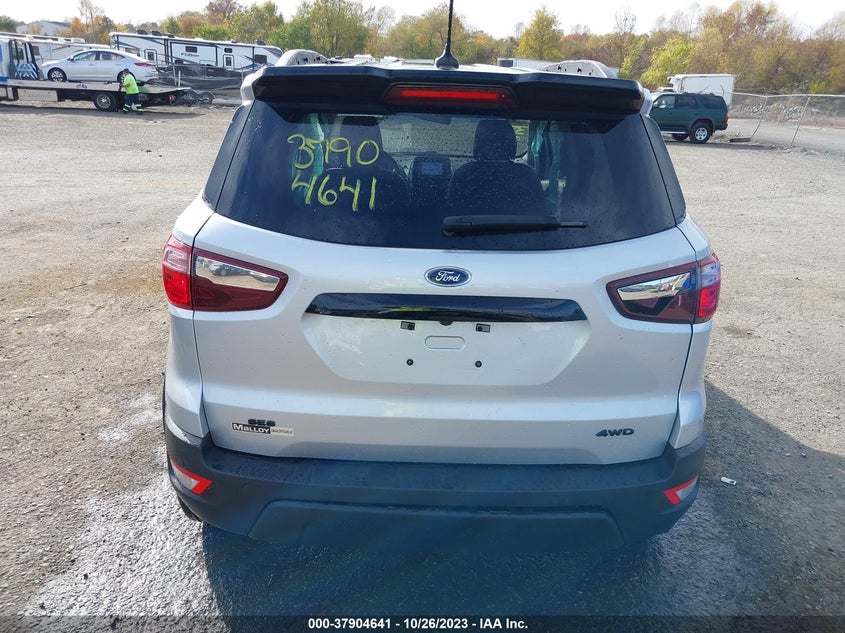 VIN MAJ6S3JL4MC437900 2021 FORD ECOSPORT SES