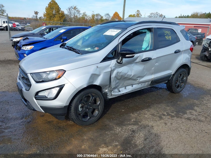 VIN MAJ6S3JL4MC437900 2021 FORD ECOSPORT SES
