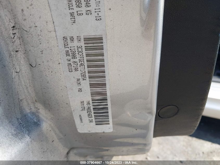 2014 FIAT 500E - 3C3CFFGE4ET172854