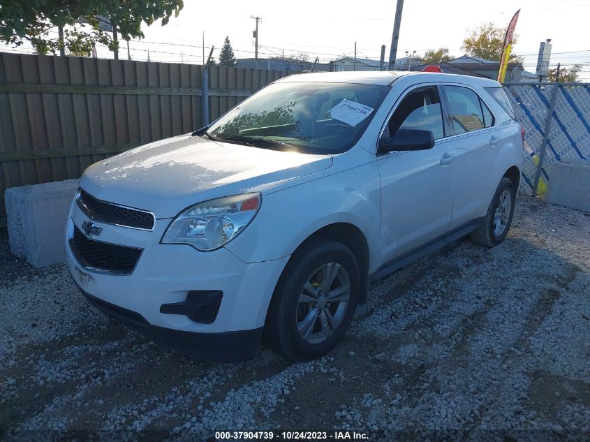 2013 CHEVROLET EQUINOX LS - 2GNALBEK8D1116159