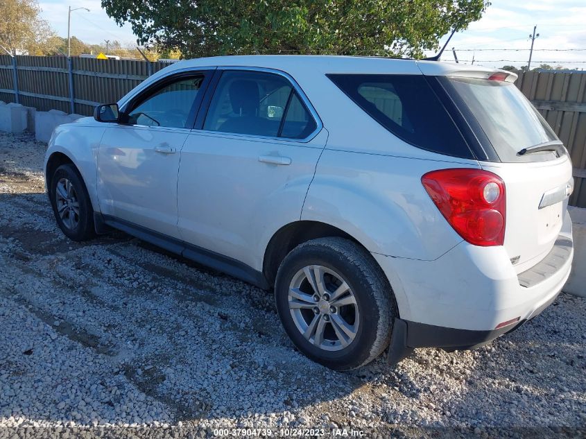 2013 CHEVROLET EQUINOX LS - 2GNALBEK8D1116159