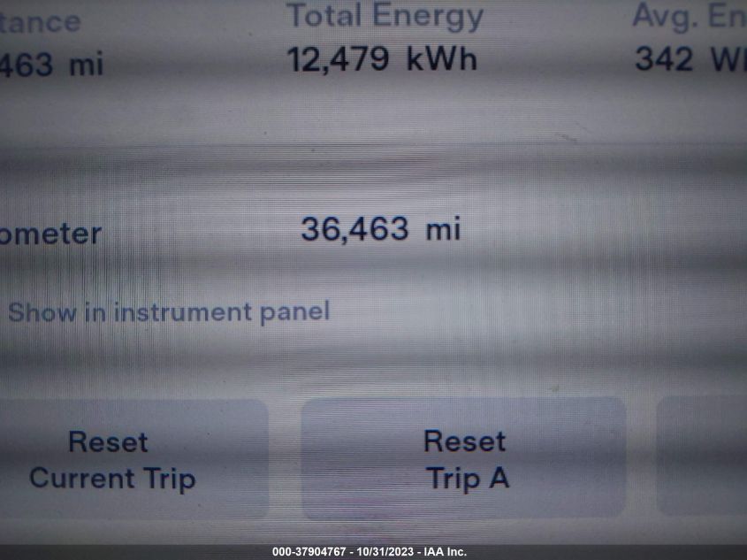 VIN 5YJSA1E22KF337277 2019 TESLA MODEL S
