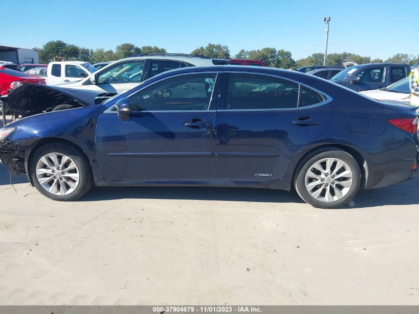 2013 LEXUS ES 300H HYBRID - JTHBW1GG0D2017535