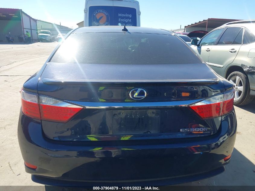 2013 LEXUS ES 300H HYBRID - JTHBW1GG0D2017535