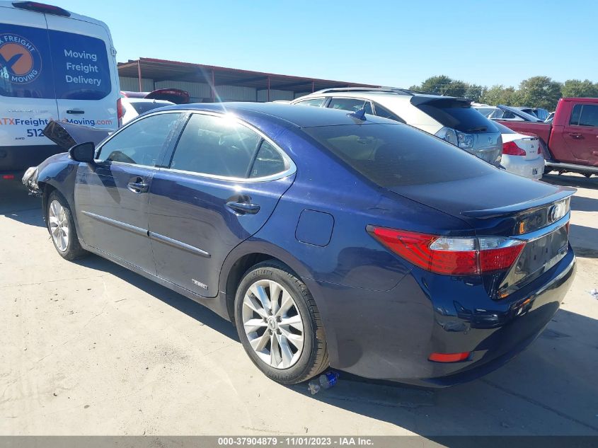 2013 LEXUS ES 300H HYBRID - JTHBW1GG0D2017535