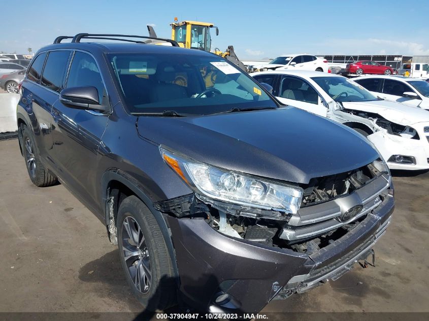 2018 TOYOTA HIGHLANDER LE - 5TDZZRFH4JS247423