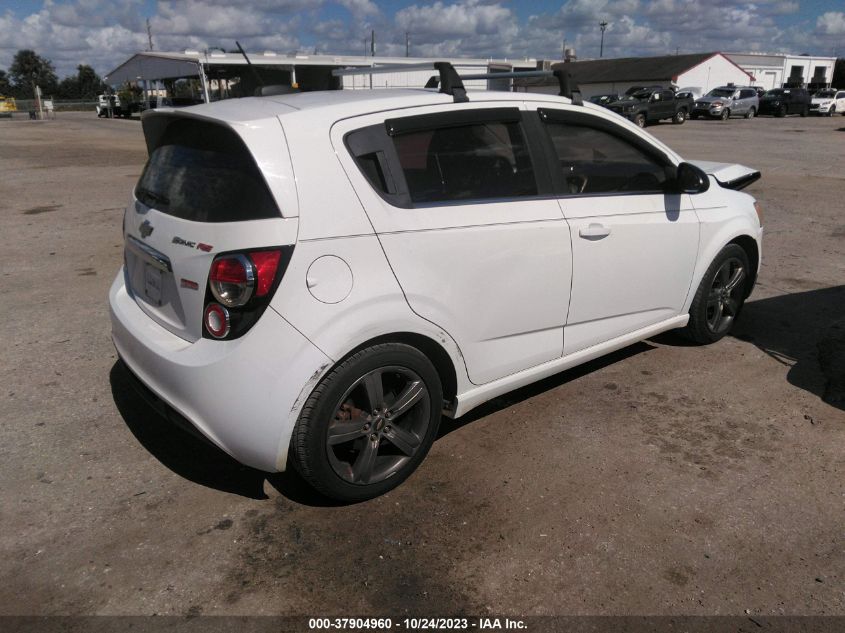 2016 CHEVROLET SONIC RS - 1G1JH6SB7G4130707