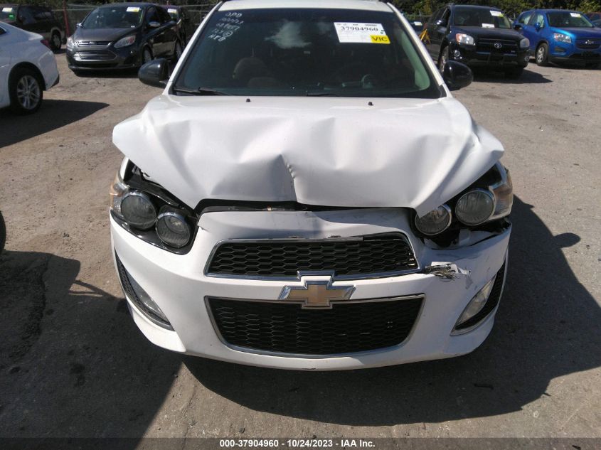 2016 CHEVROLET SONIC RS - 1G1JH6SB7G4130707