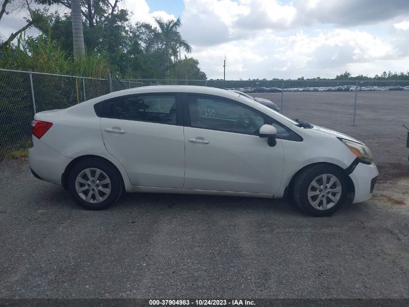 2014 KIA RIO LX - KNADM4A35E6348206