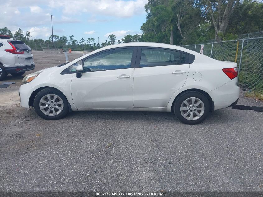 2014 KIA RIO LX - KNADM4A35E6348206