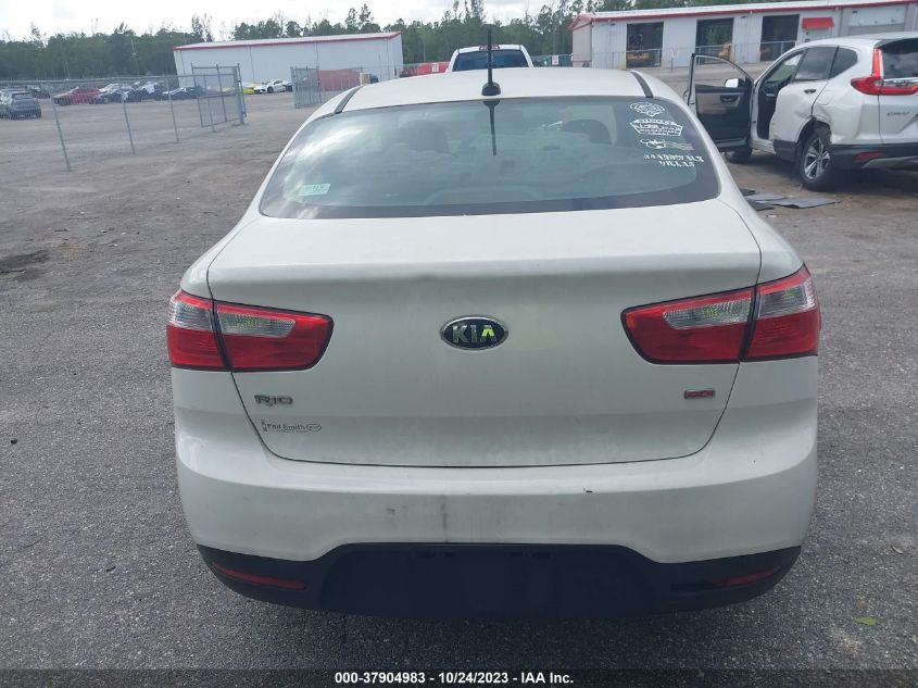 2014 KIA RIO LX - KNADM4A35E6348206