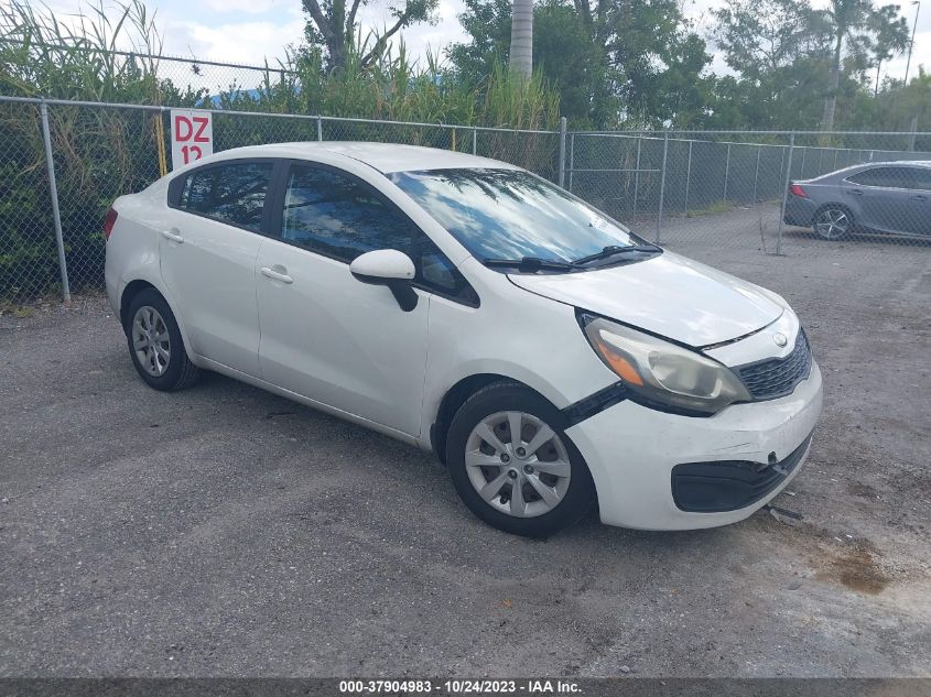 2014 KIA RIO LX - KNADM4A35E6348206