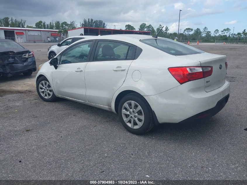 2014 KIA RIO LX - KNADM4A35E6348206