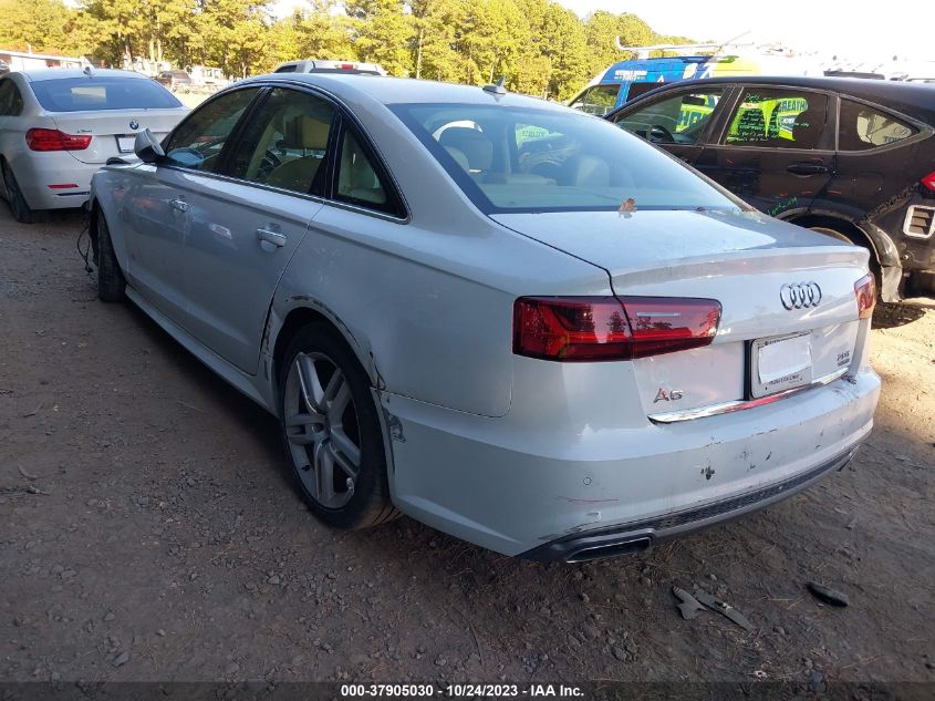 2016 AUDI A6 2.0T PREMIUM PLUS - WAUGFAFC6GN138804