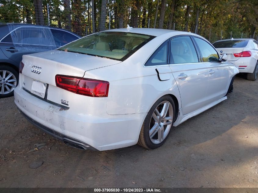 2016 AUDI A6 2.0T PREMIUM PLUS - WAUGFAFC6GN138804