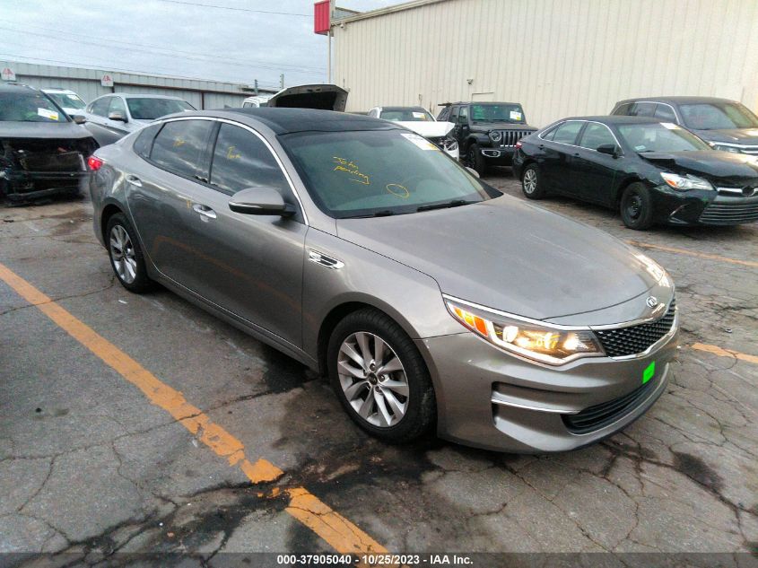 2016 KIA OPTIMA EX - 5XXGU4L32GG040363