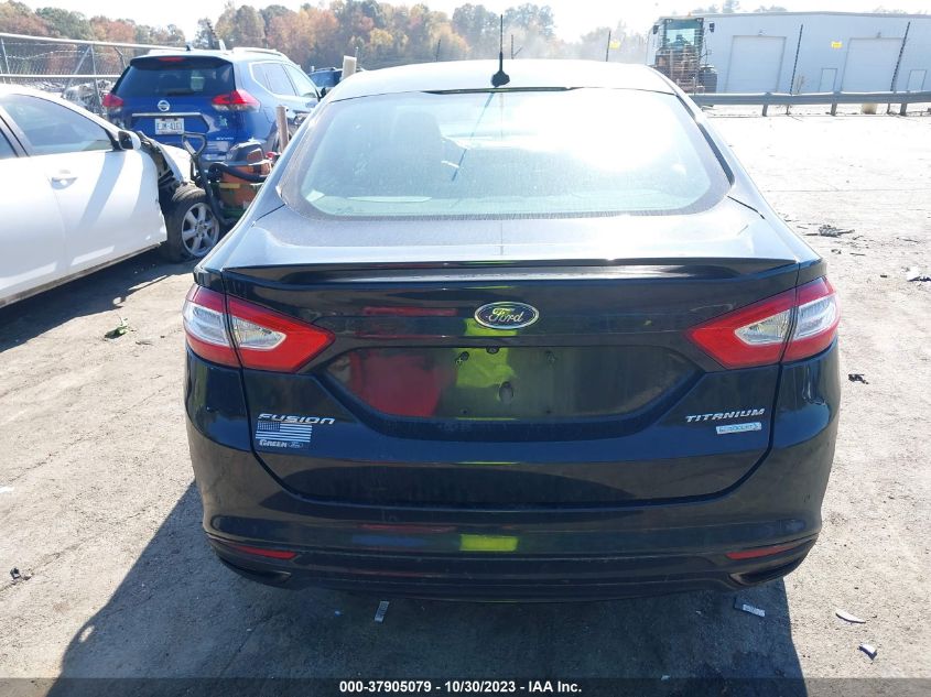 2016 FORD FUSION TITANIUM - 3FA6P0K97GR237361