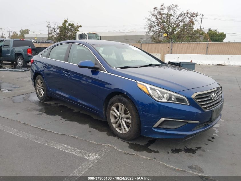 2017 HYUNDAI SONATA 2.4L - 5NPE24AF6HH581481