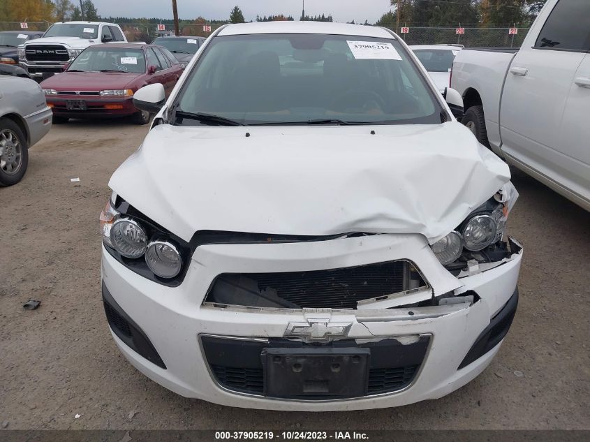 2013 CHEVROLET SONIC LT - 1G1JC5SB3D4153177