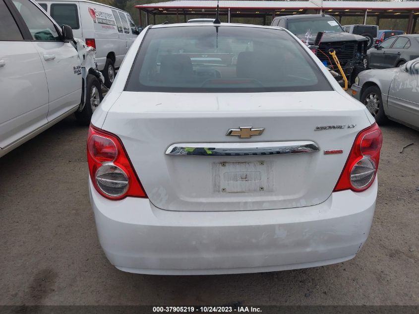 2013 CHEVROLET SONIC LT - 1G1JC5SB3D4153177