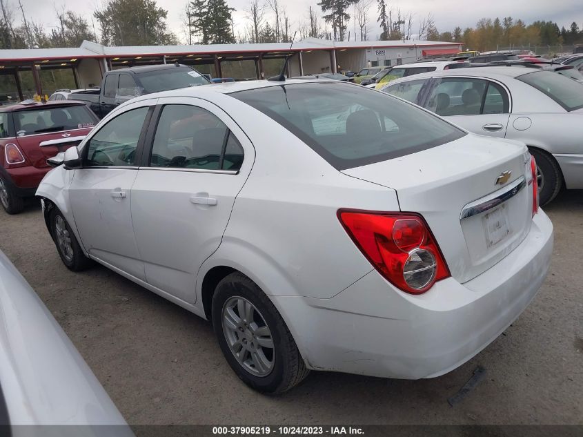 2013 CHEVROLET SONIC LT - 1G1JC5SB3D4153177