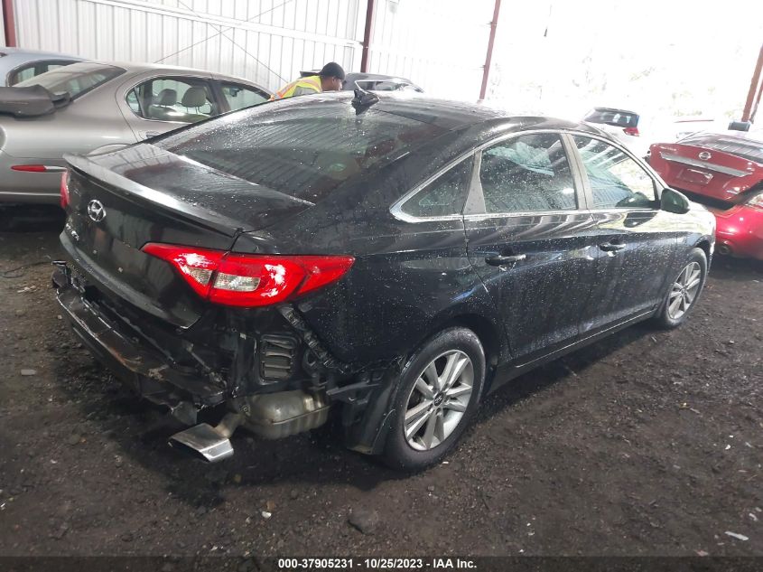 2015 HYUNDAI SONATA 2.4L SE - 5NPE24AF1FH225825