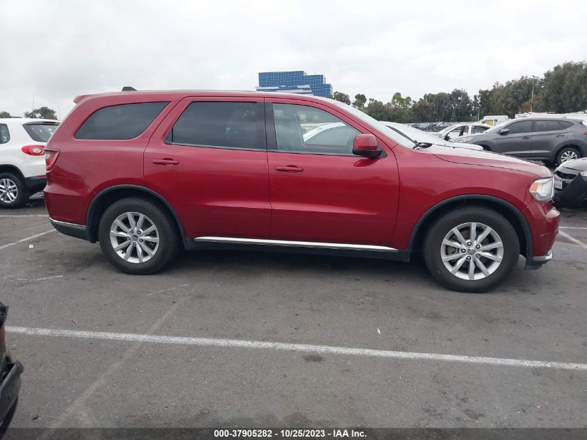 2015 DODGE DURANGO SXT - 1C4RDHAG6FC842578
