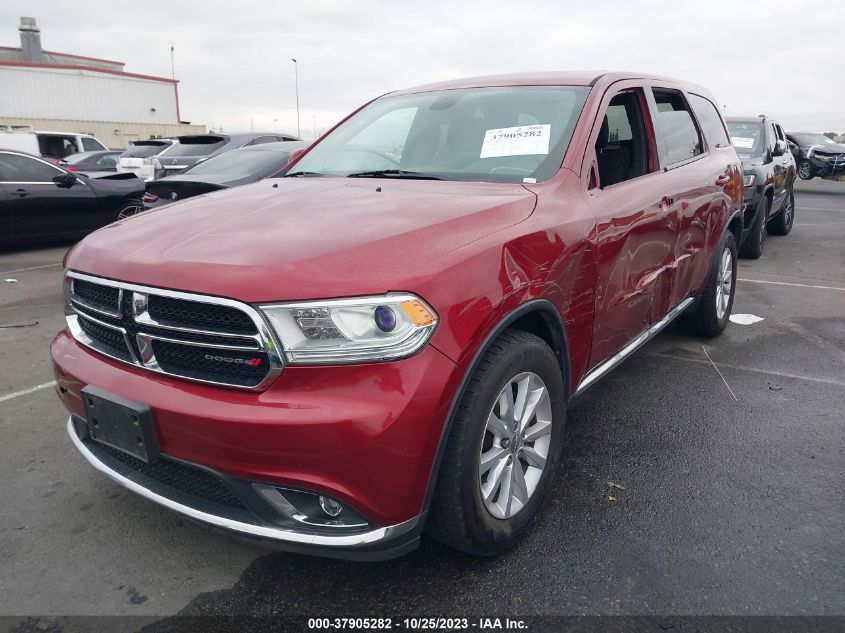 2015 DODGE DURANGO SXT - 1C4RDHAG6FC842578