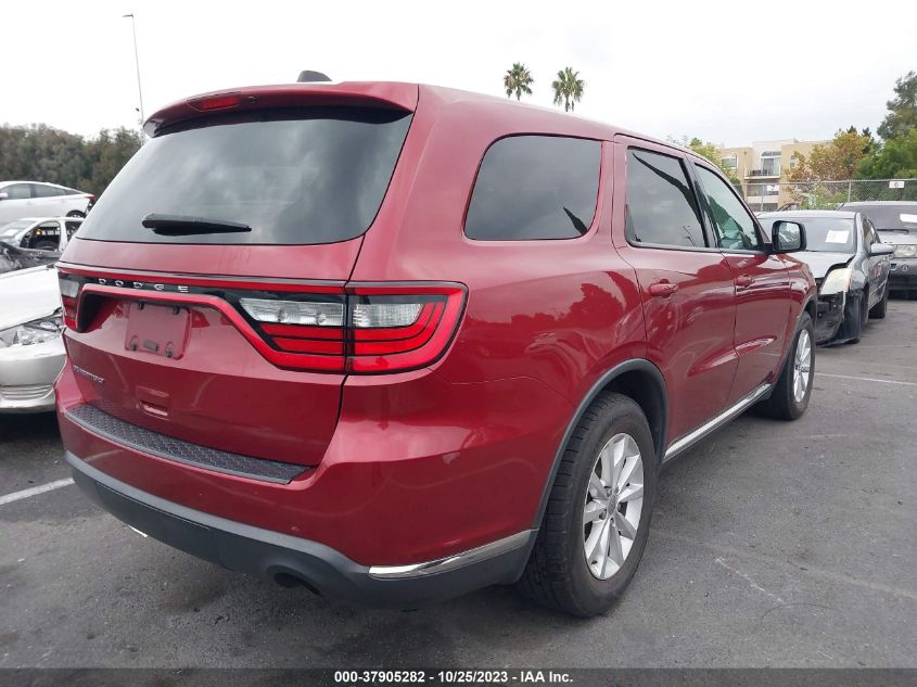 2015 DODGE DURANGO SXT - 1C4RDHAG6FC842578