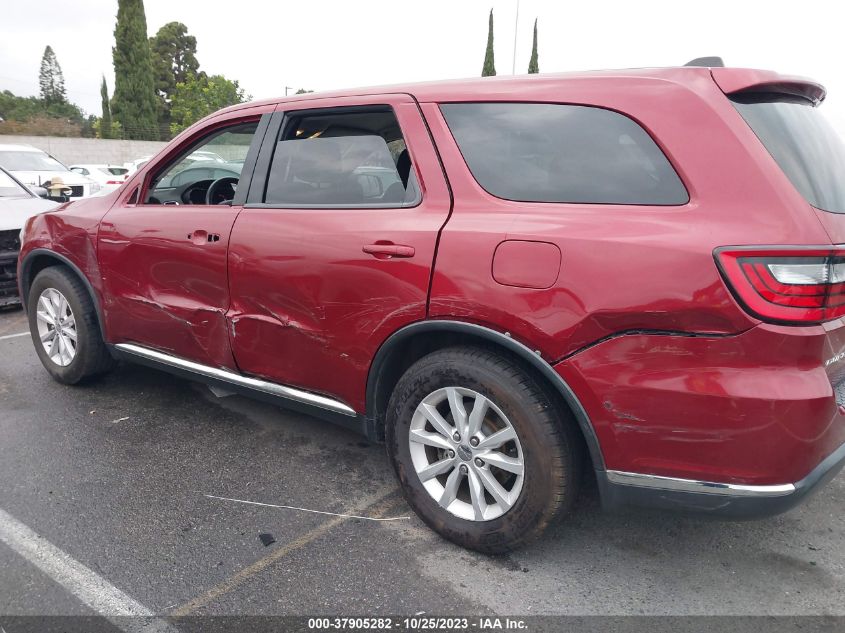 2015 DODGE DURANGO SXT - 1C4RDHAG6FC842578