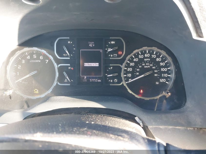 2019 TOYOTA TUNDRA SR5 5.7L V8 - 5TFUW5F12KX837548