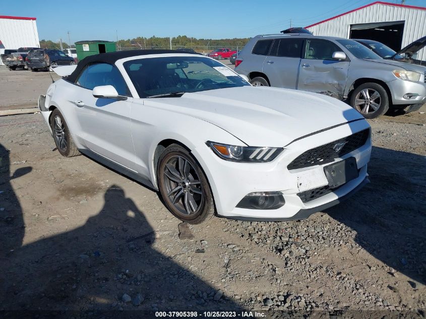 2017 FORD MUSTANG - 1FATP8UHXH5295474