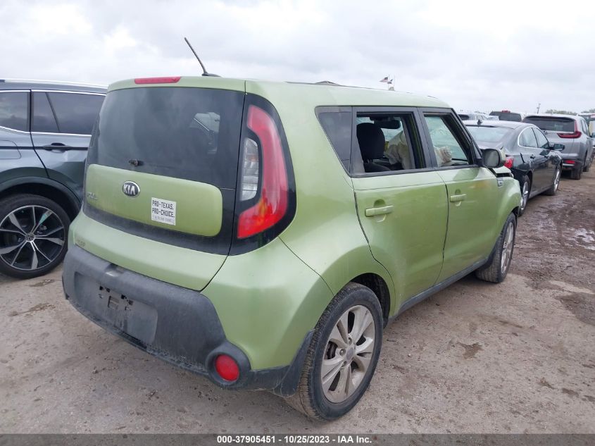 2015 KIA SOUL + - KNDJP3A5XF7764532